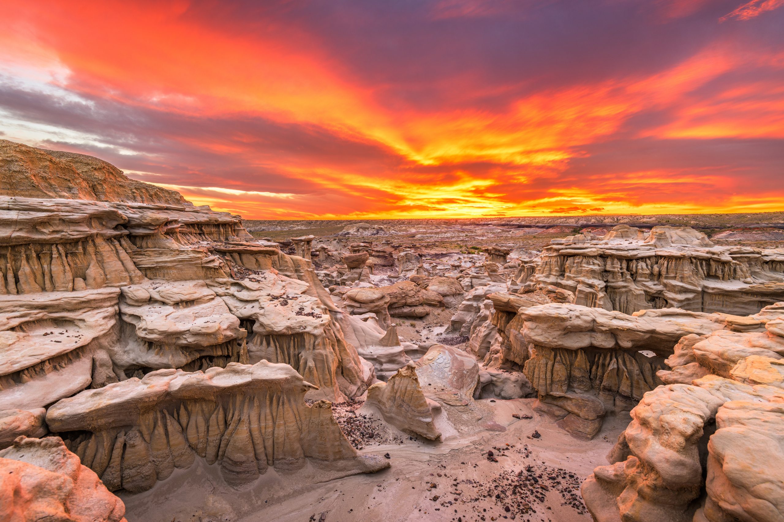 Bisti/de-na-zin,Wilderness,,New,Mexico,,Usa,At,Valley,Of,Dreams,After New Mexico wilderness